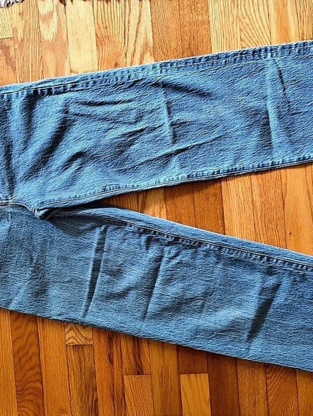 Madewell The Perfect Vintage Wide-Leg Jean Blue Waist 27